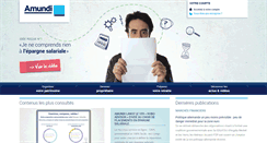 Desktop Screenshot of amundi-ee.com